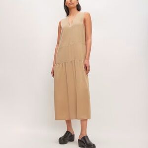 Everlane The Tencel V-Deck Dress